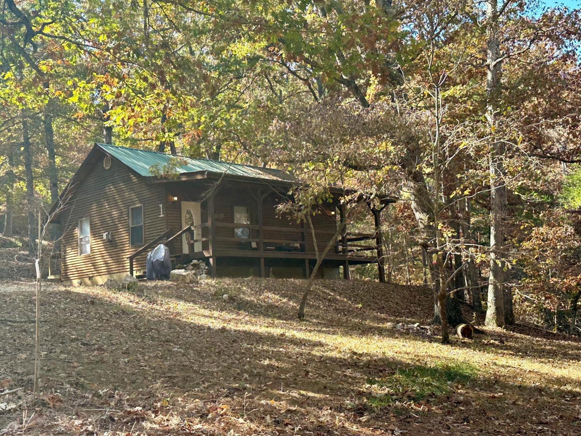 Cedar Creek Cabins #1 - Giant Spa Tub, Large Wooded Porch, Full Kitchen, 1 Bedroom Eureka Springs Buitenkant foto